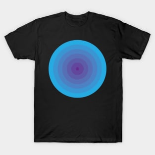 Bullseye in Blue T-Shirt